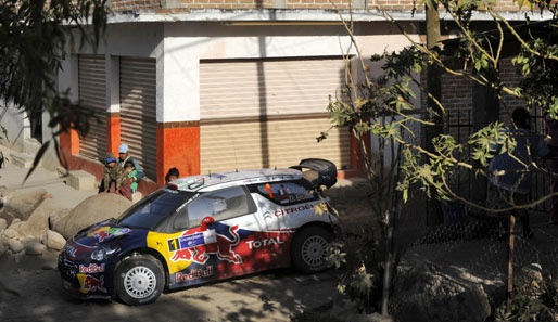Sebastien Loeb liegt bei der Mexiko-Rallye in Führung