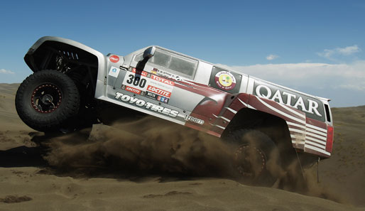 Robby Gordon gewann die 9. Etappe der Rallye Dakar