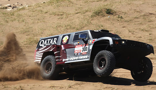 Nasser Al-Attiyah gewann die zweite Etappe der Rallye-Dakar