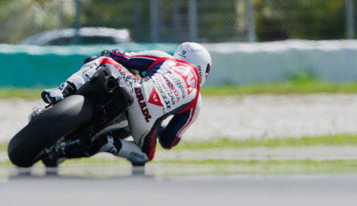 Stefan Bradl konnte sich bei ersten MotoGP-Testfahrten kontinuierlich verbessern