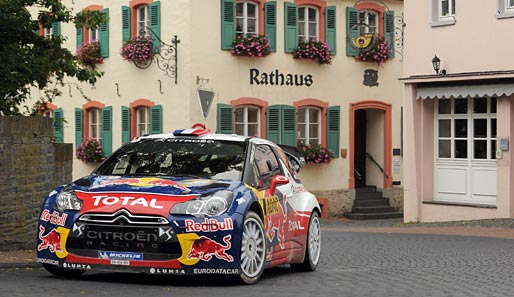 Rallye-Idylle rund um Trier: Sebastien Loeb ließ sich den Sieg nicht nehmen