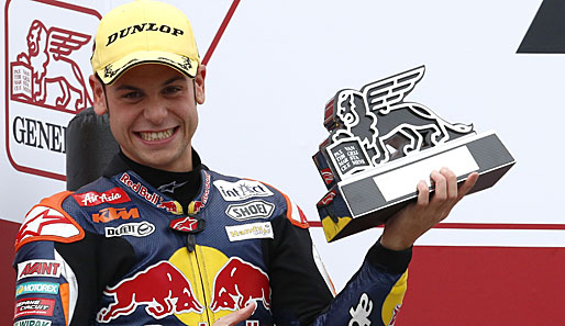 Nach dem Moto3 WM-Titel 2012 wird Sandro Cortese künftig in der Moto2 auf Titeljagd gehen
