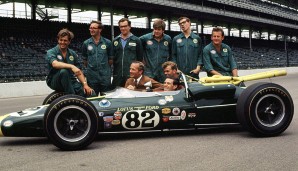 1965 gewann Clark als erster F1-Fahrer das Indy 500. Zuvor waren zwar schon Fangio, Farina und Ascari hier erfolgreich, doch damals war das Event Teil der Weltmeisterschaft