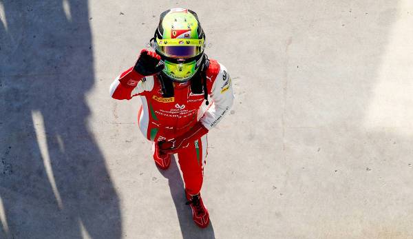 Mick Schumacher ist erstmals an der Spitze der Formel 2.