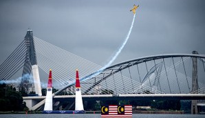 Der Brite Nigel Lamb gewann in Malaysia sein erstes Red Bull Air Race