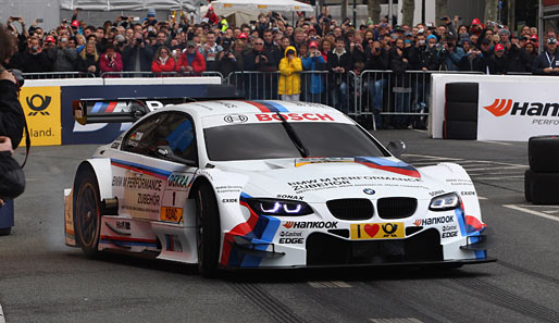 Titelverteidiger Martin Tomczyk startet mit der Startnummer eins für BMW