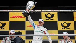 Nach dem ersten Rennen der neuen DTM-Saison jubelte nur einer: Marco Wittmann holte sich den ersten Platz beim gestrigen Samstags-Rennnen in Hockenheim.