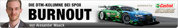 Burnout - Die DTM-Kolumne bei SPOX