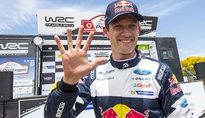 Sebastien Ogier hat seinen zweiten Saisonsieg bei der Rallye in Portugal eingefahren