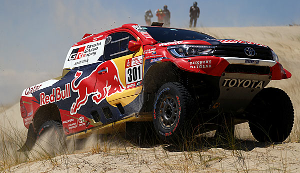 Nasser Al-Attiyah holte sich bereits seinen dritten Tagessieg bei der diesjährigen Rallye Dakar