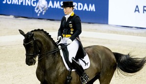 Isabell Werth wird auch bei Olympia mit ihrer Rappstute Weihegold antreten