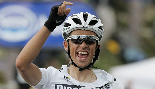 Alberto Contador war 2007 Sieger der Tour de France