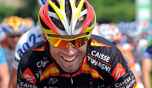 Alejandro Valverde begann seine Profikarriere 2002 beim spanischen GSI-Team Kelme-Costa Blanca