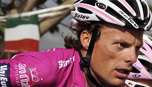 Danilo Di Luca hat in seiner Karriere acht Etappen beim Giro d'Italia gewonnen