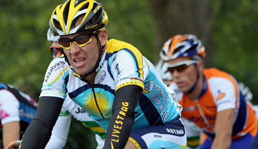 Lance Armstrong belegte bei der Tour de France 2009 den dritten Platz
