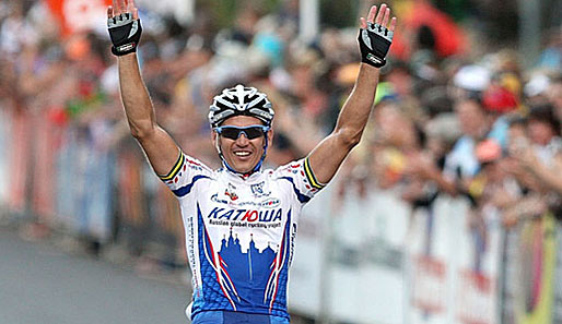 Robbie McEwen gewann bei der Tour de France dreimal das Grüne Trikot