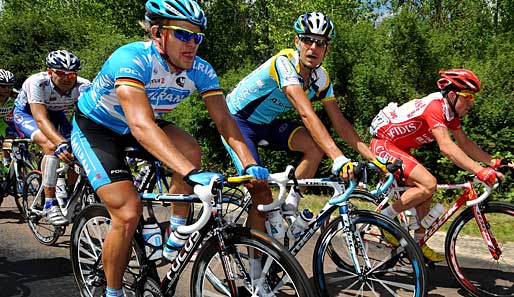 Gerald Ciolek (l.) holte 2009 bei der Vuelta einen Etappensieg