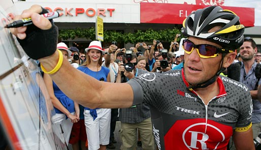 Lance Armstrong gewann die Tour de France siebenmal in Folge (1999-2005)