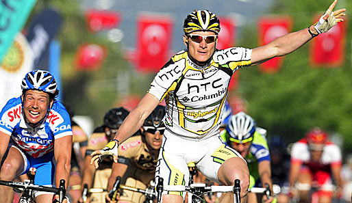 Andre Greipel will auch beim Giro jubeln
