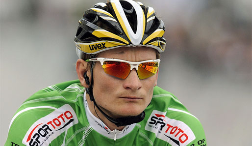 Andre Greipel wurde von Columbia nicht für die Tour de France 2010 nominiert
