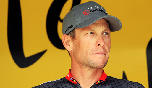 Lance Armstrong fährt in diesem Jahr bei der Tour de France für das Team RadioShack