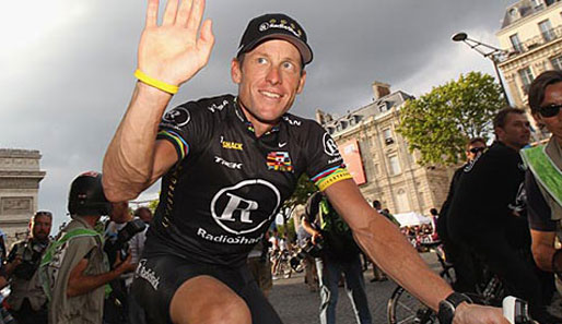 Lance Armstrong gewann die Tour de France im Laufe seiner Karriere siebenmal