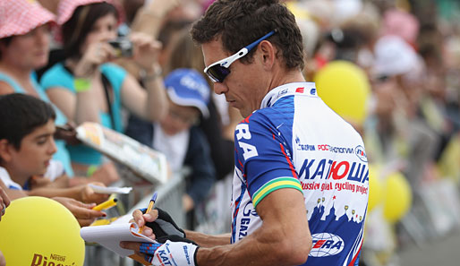 Robbie McEwen gewann dreimal die Punktewertung bei der Tour de France