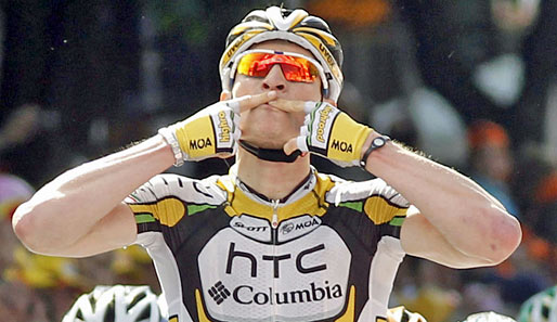 Bei der Tour Down Under 2010 holte sich Andre Greipel drei Etappensiege