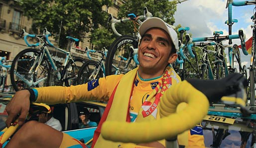 Alberto Contador hat seit seiner positiven Dopingprobe nicht mehr viel zu lachen