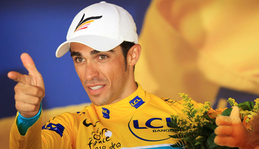 Der dreimalige Tour-de-France-Sieger Alberto Contador gilt als Favorit für den Gesamtsieg