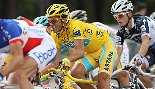 Landete bei der Kastilien-Rundfahrt nur auf dem 24. Platz: Alberto Contador