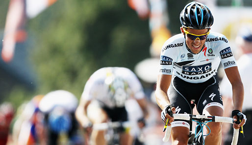Favorit Alberto Contador steht vor dem Gesamtsieg beim Giro d'Italia