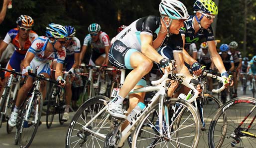 Das Leopard-Team um Fabian Wegmann (vorne) ist beim Giro d'Italia ausgestiegen