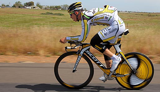 Tony Martin von HTC-Highroad belegte bei der Tour de Romandie den zweiten Rang