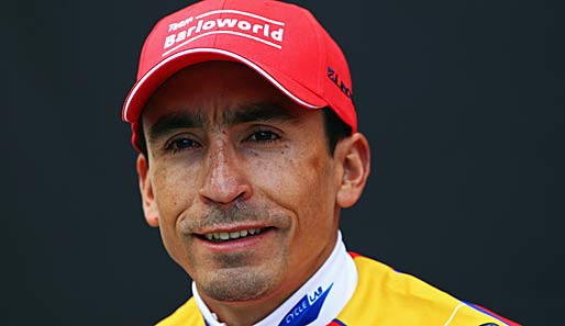 Der Kolumbianer Juan Mauricio Soler übernahm die Führung bei der Tour de Suisse