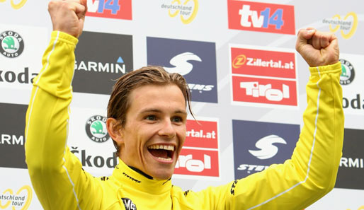 Linus Gerdemann sicherte sich auf der vierten Etappe den Gesamtsieg der Luxemburg-Rundfahrt