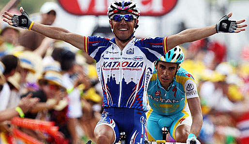 Joaquin Rodriguez feierte mit dem Sieg auf der 8. Etappe seinen zweiten Tagessieg bei der Vuelta