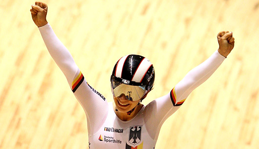 Kristina Vogel hat bei der Bahnrad-WM in Melbourne die Bronzemedaille im Keirin-Rennen gewonnen