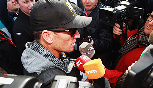 Wo Lance Armstrong auftaucht, stürzt sich die Presse auf ihn. Thema Nummer eins: Doping