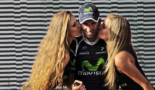 Alejandro Valverde feierte in Andorra schon seinen zweiten Etappensieg