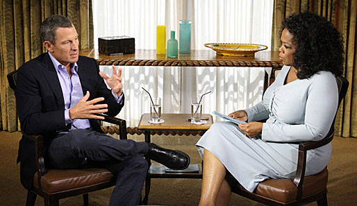 Lance Armstrong legte bei Talkerin Oprah Winfrey eine Doping-Beichte ab