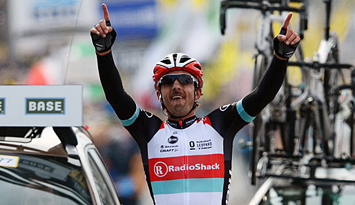 Fabian Cancellara bejubelte den zweiten Triumph bei der Flandern-Rundfahrt