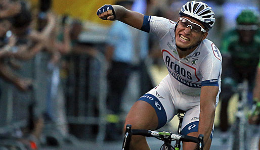 Marcel Kittel hatte unter anderem bei der abschließenden Tour-Etappe gewonnen