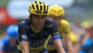 Alberto Contador sicherte sich die anspruchsvolle 4. Etappe