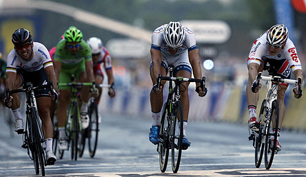 Marcel Kittel gewann im Februar drei Etappen bei der Duabi Tour