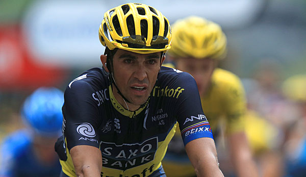 Fünfter Saisonsieg: Alberto Contador ließ alle hinter sich