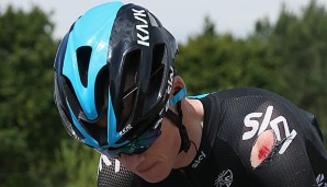 Während der Tour de France erlitt Froome mehrere Frakturen