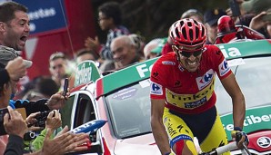 Alberto Contador gewann vor einigen Wochen noch die Vuelta