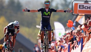 Erneut triumphierte Alejandro Valverde in Belgien