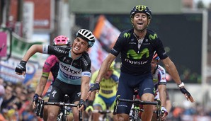 Alejandro Valverde gewann den Klassiker knapp vor Julian Alaphilippe